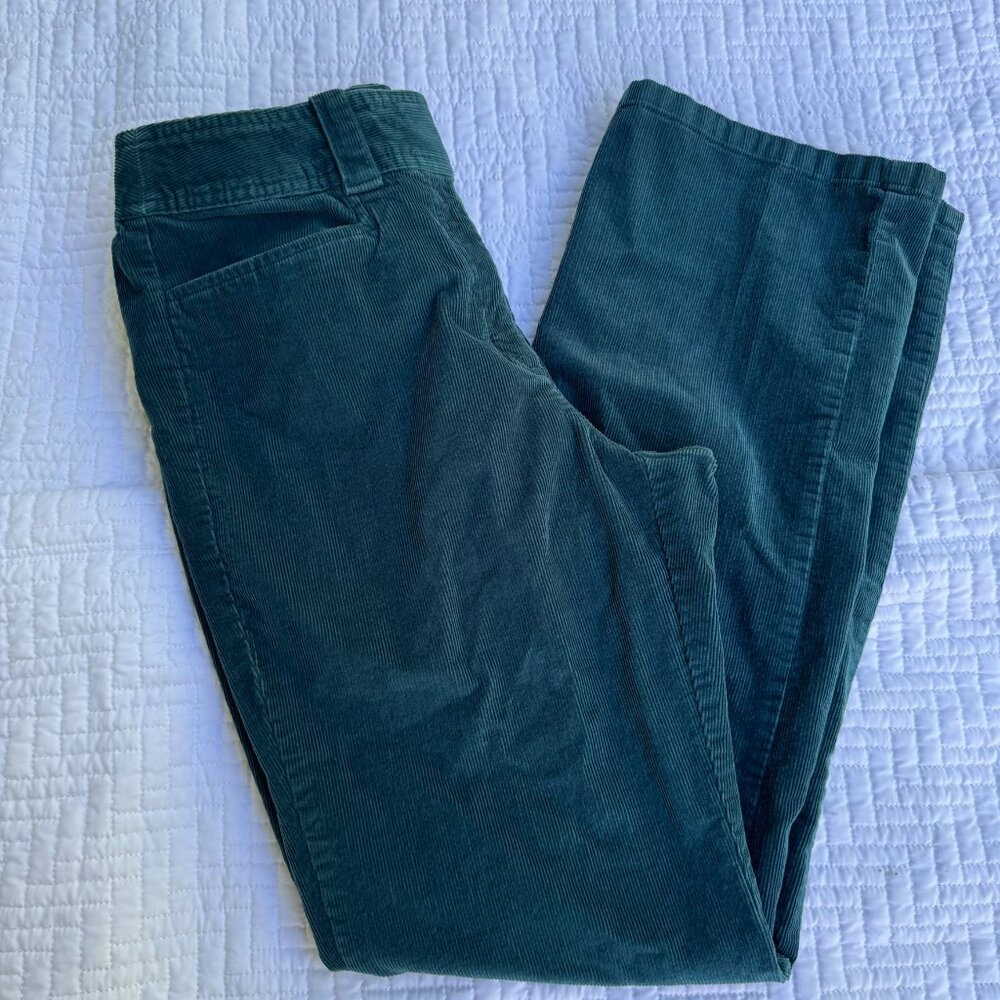 Talbots Green Straight Leg Pants loved them but did not fit me